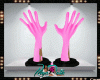 *D* Long Pink Gloves