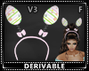Egg Headband Pink V3 F