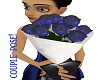 Blue Roses with pose