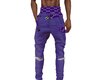 Purp Gray Distress Jeans