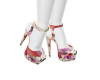 ♔ Adi Floral Heels