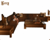 Corner Couch W/Poses