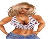 July 4th Star Halter