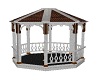 White Wooden Bandstand