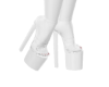 White Heart Moo Shoes