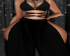 Blk Open Sides Pants