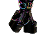 Black Goth Boots