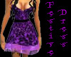 Festive Purple Dress