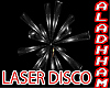 Laser disco(Black & whit