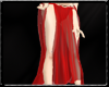 Red sliky skirt