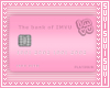 Credit Card (Mouth) Pink