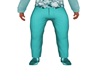 Teal dress pants