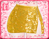 |H| Golden Glitter Skirt