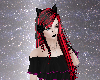 black n red, black rose