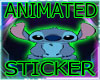 Stitch Animated Sticker