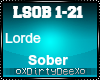 Lorde: Sober