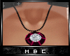 Pink Circle Necklace