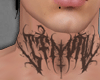 Neck tattoo*