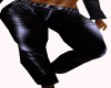 PF PANTS LOOSE LEATHER