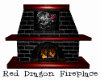 Red Dragon Fireplace