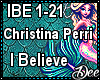 ChristinaPerri:I Believe