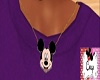 Mickey Mse Necklace