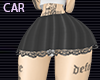BLACK LACE SKIRT