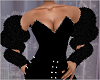 Black Boa Fur