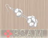 BM: White and Silver Ear