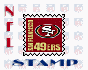 San Francisco 49er Stamp