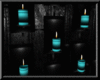 Dark Wall Candles