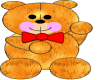 Waving Teddy Bear