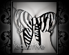 [S]Zebra Bow Tube Top