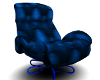 cozy blue chair