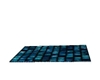 Tiled Floor / Blue