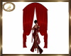 red speakeasy curtains