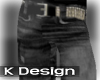 [*K] Blaq Studded Jean