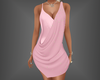 Drape Club Dress M Pink