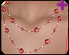 Spring Necklace Coral