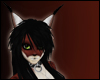 Dark red lynx furkini