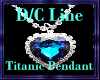 D/c Titanic Heart Chain