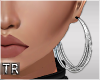 [T] Aimee Hoop Earrings
