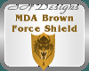 Brown Dragon Shield Male
