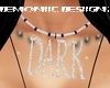 *DD*DARK NECKLACE