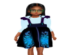 Girl's Blue Flower dress