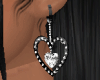 Rae Earrings Black