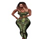 Cathy Army Bodysuit