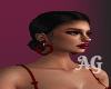 Heart Red Earrings 2 AG
