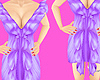 *T* Flutter Dress Lilac