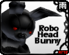 Red Robo Head Bunny